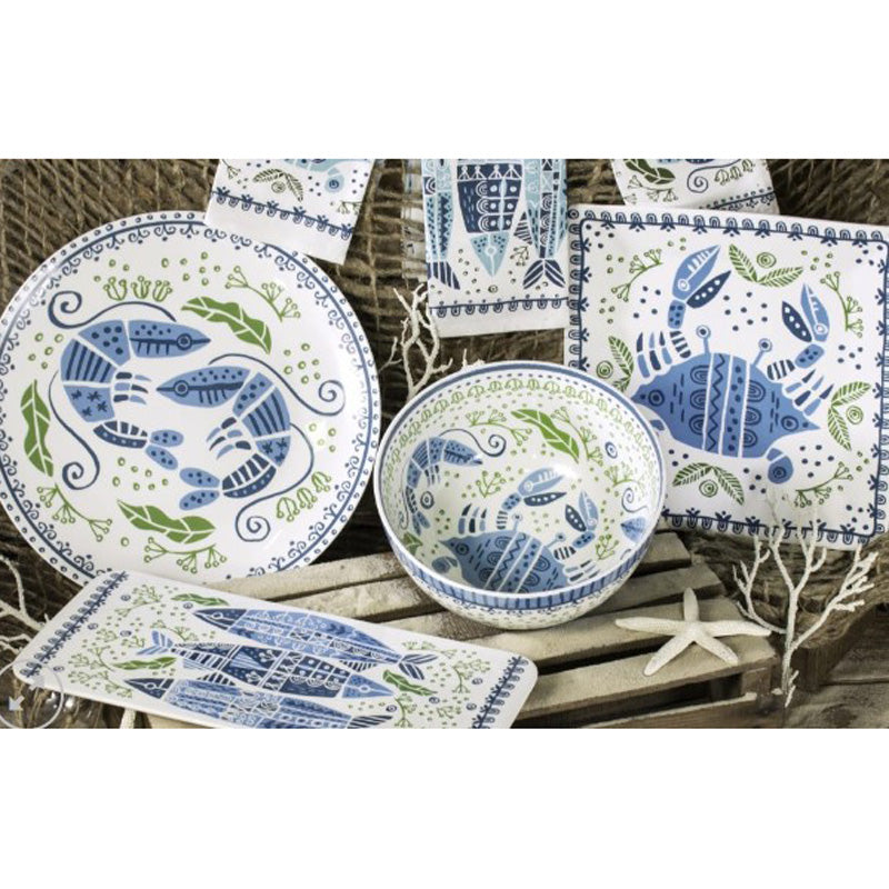 Coastal Rectangle Platter Fish