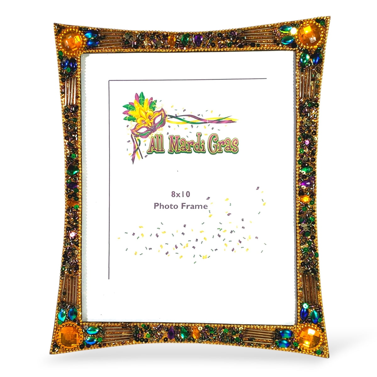 Mardi Gras Burst Frame 3 sizes