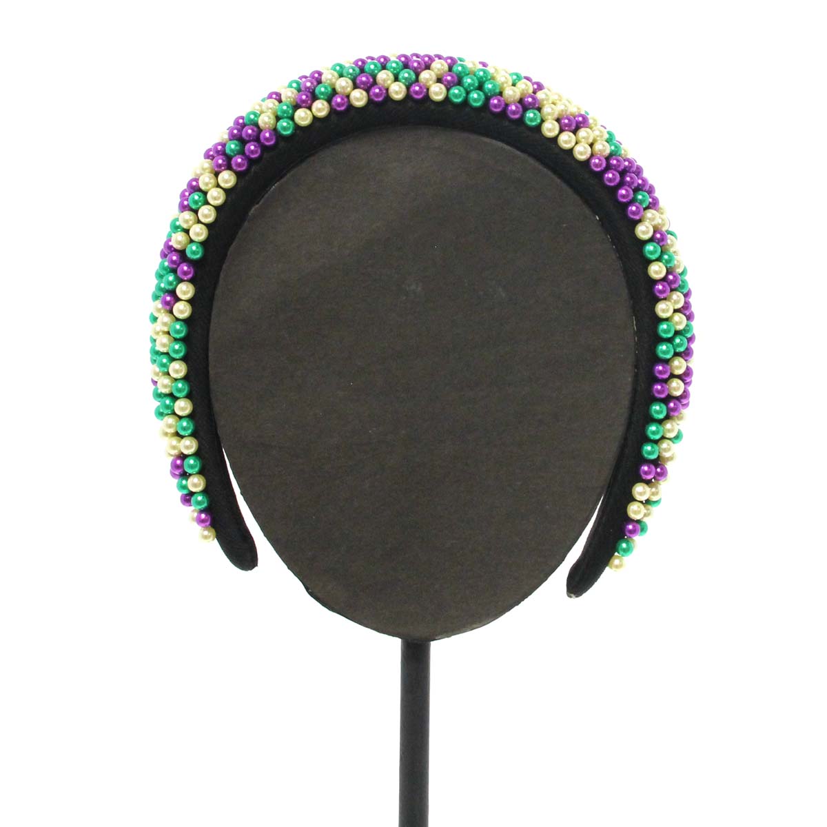 Mardi Gras Beaded Headband