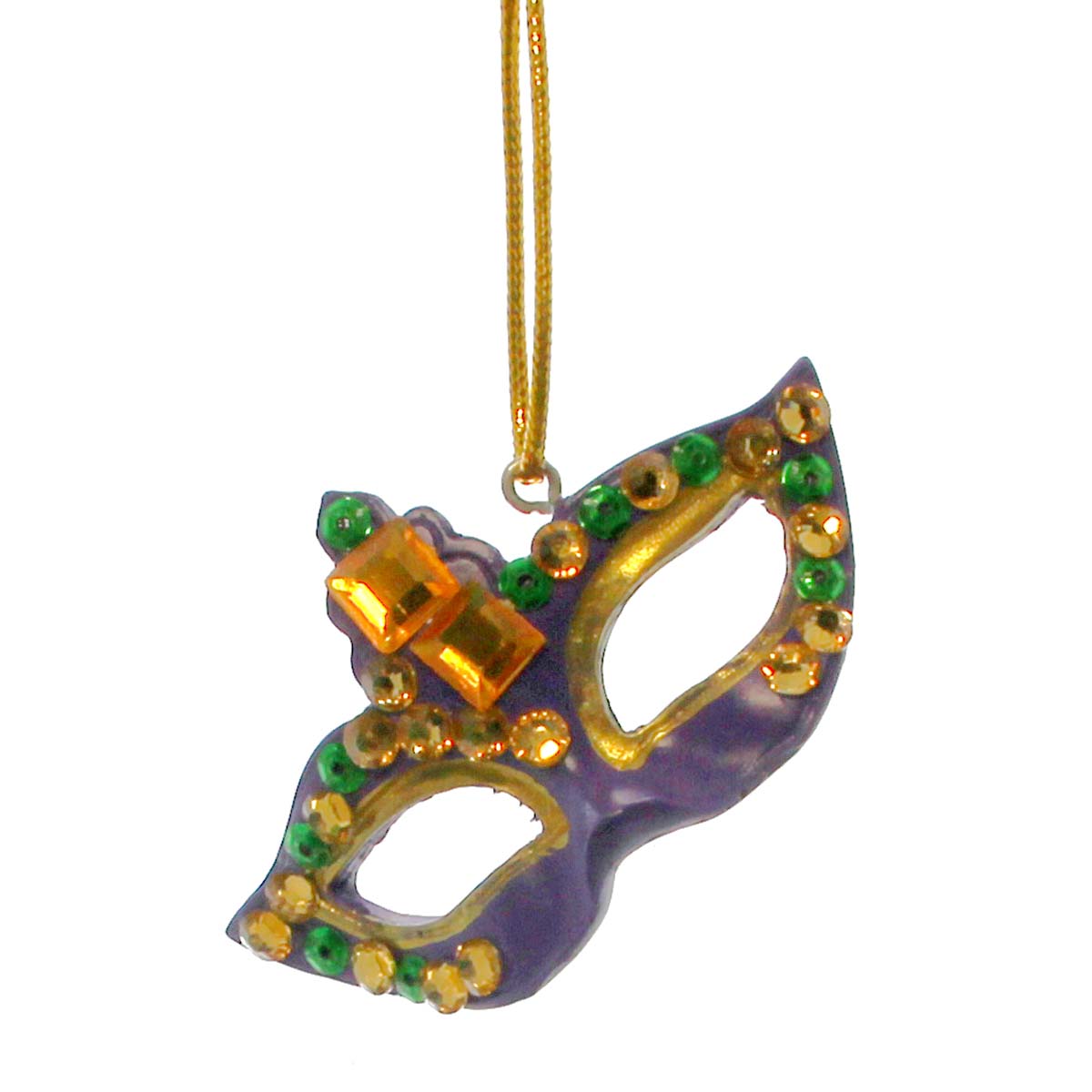 Jeweled Mask Ornaments Small