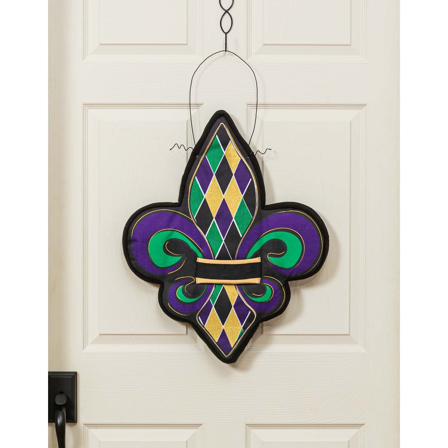 Fleur de Lis Estate Door Décor
