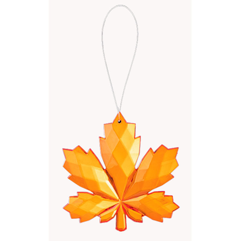 Wonderfall Leaf Crystal Ornament, 3"h, 4 choices