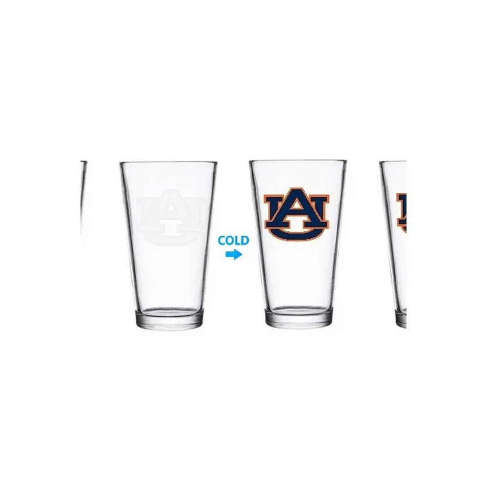 Auburn Color-Changing Pint Glass