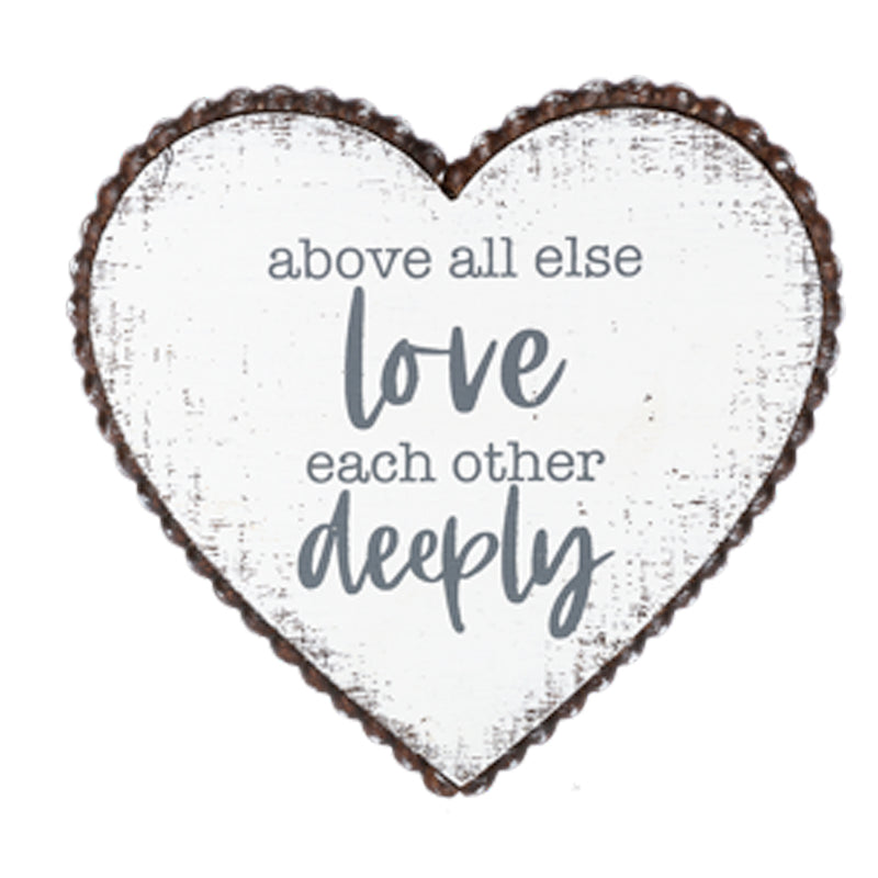Love & Faith Wall Plaques, "Love is patient..."