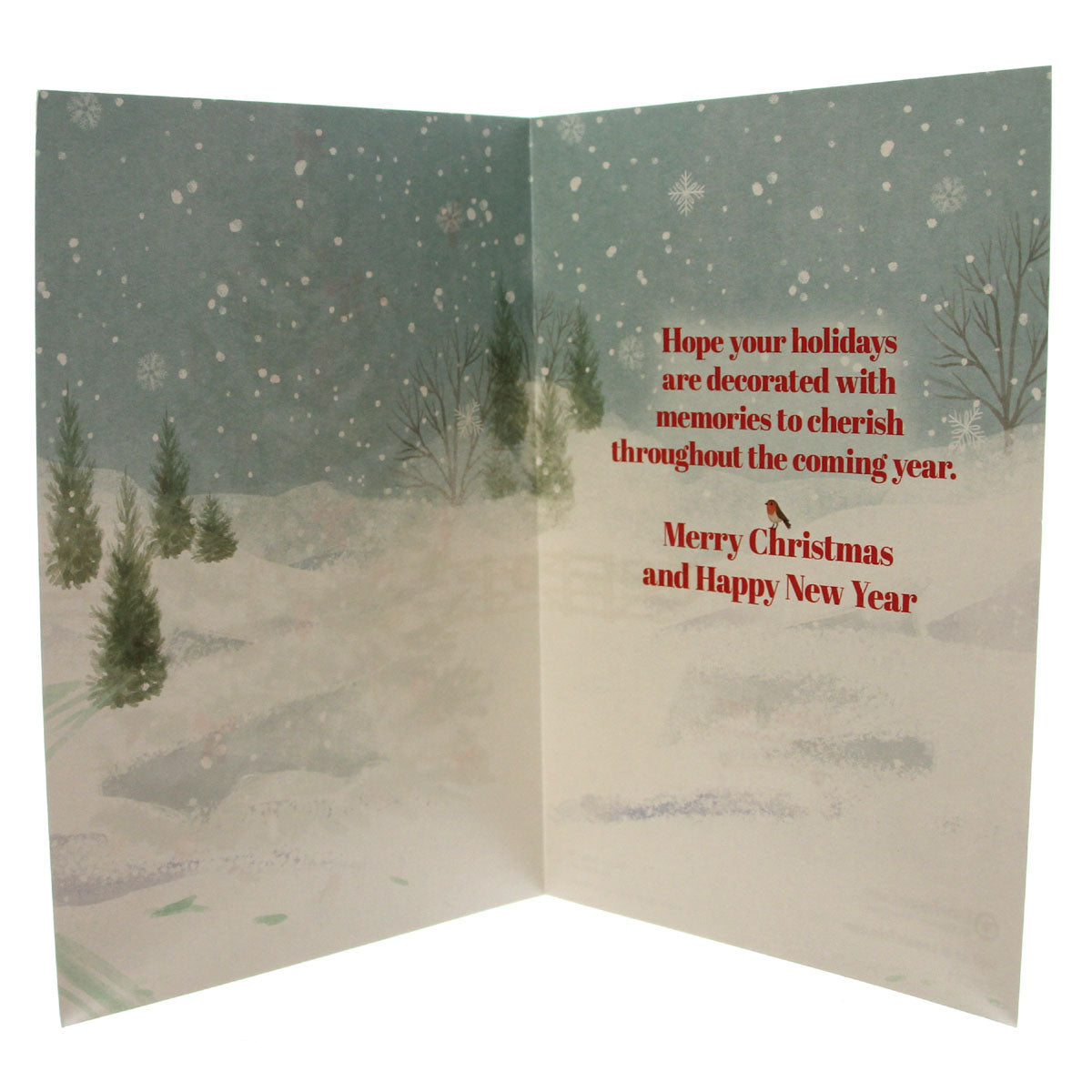 Christmas Cards,  Merry Christmas, 10 cards, image of cardinals & tree