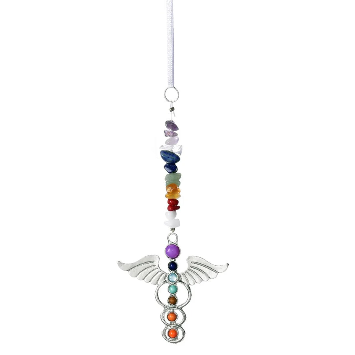 Chakra Charm w/metal ornament
