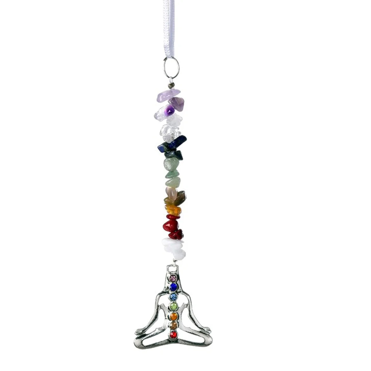 Chakra Charm w/metal ornament
