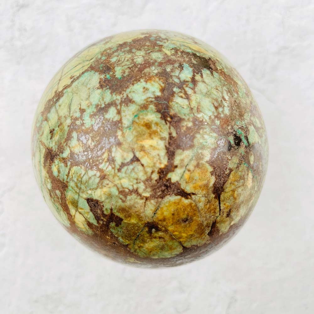 Chrysoprase Polished Crystal Sphere - OOAK
