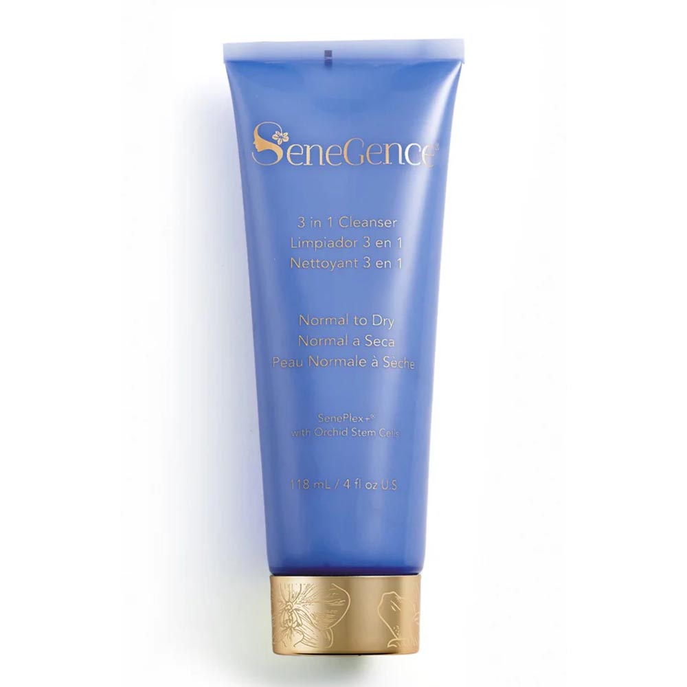 SeneGence 3 in 1 Cleanser, Normal to Dry, 118 ml.