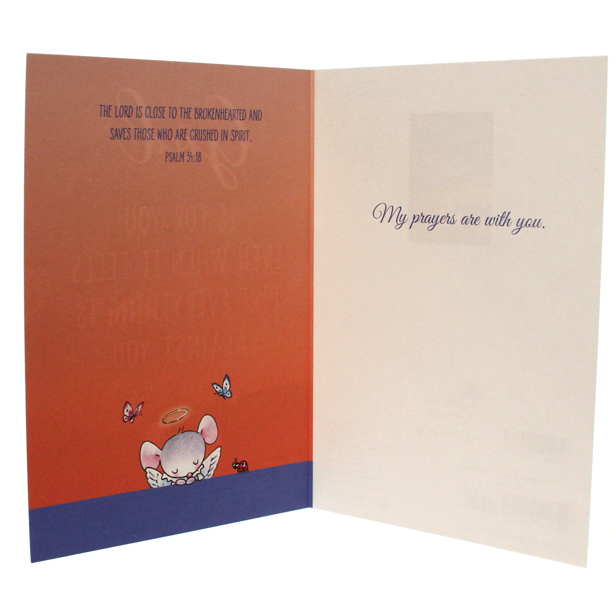 Encouragement & Support Card: God is for you... (w/Scripture verse)