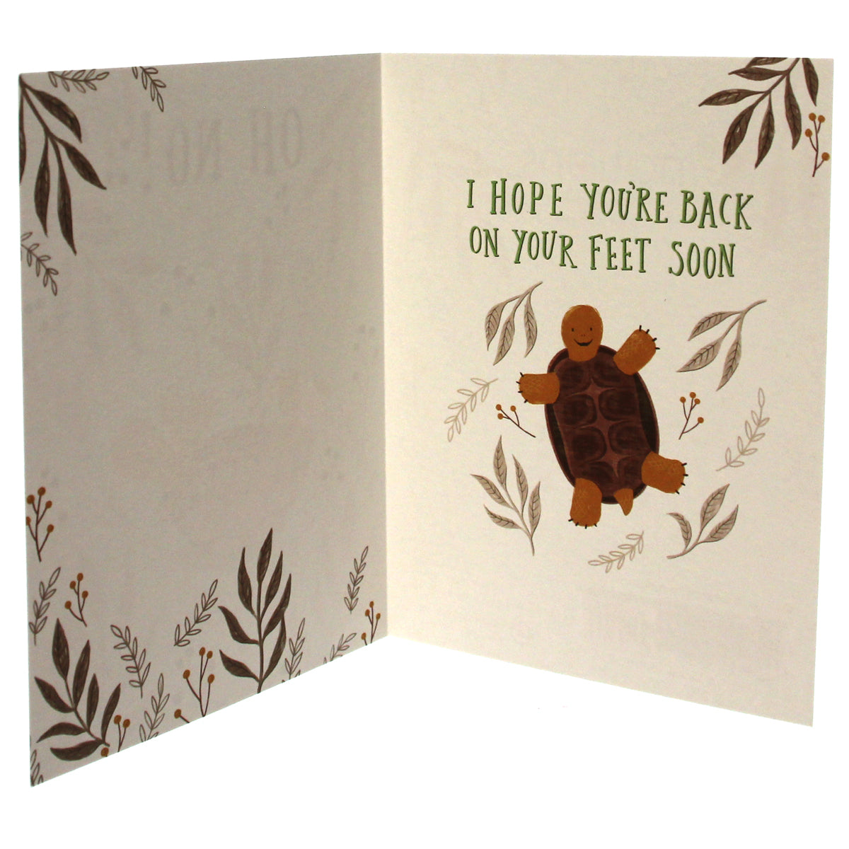 Get Well Notions Card: Oh No!