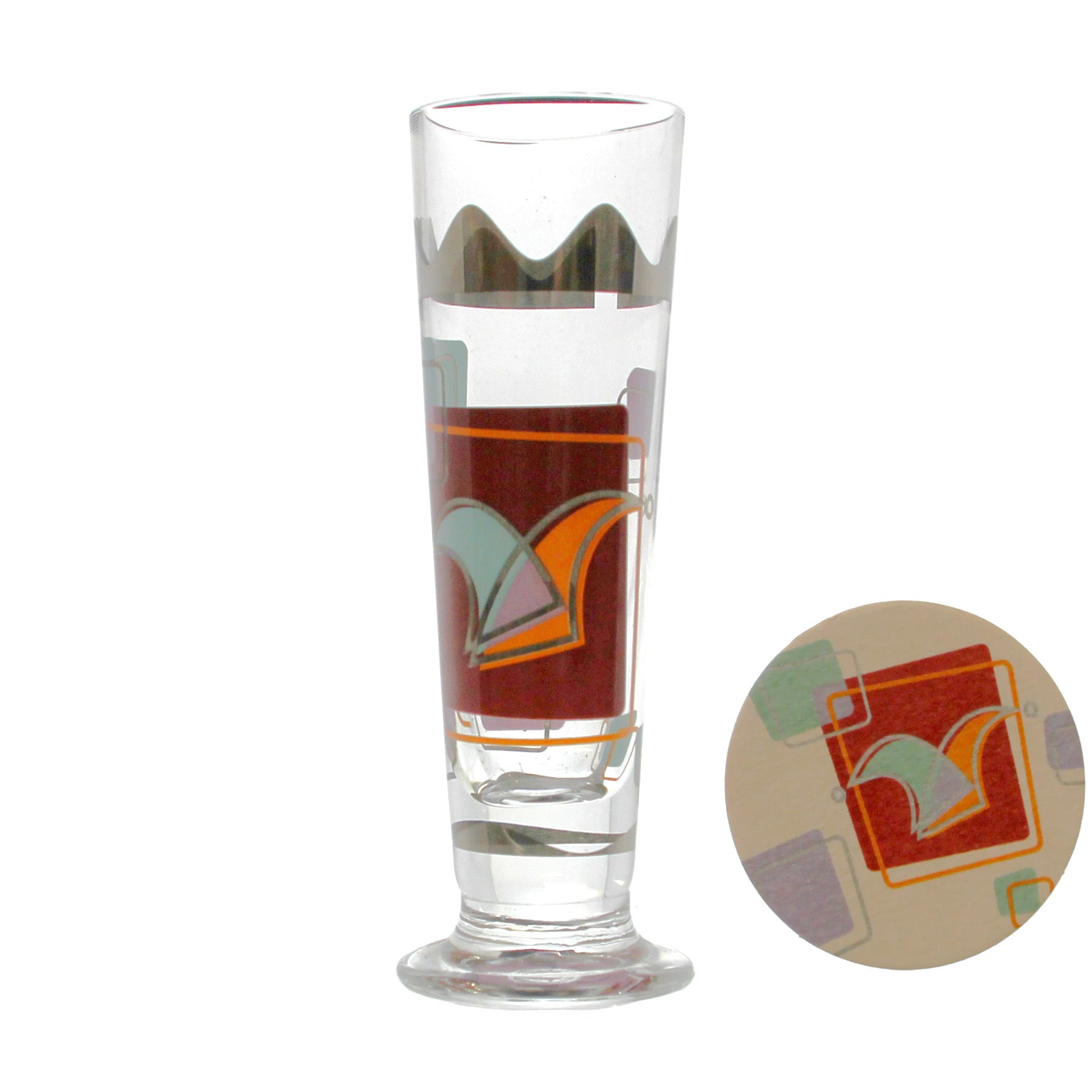 Jester Schnapps Glass