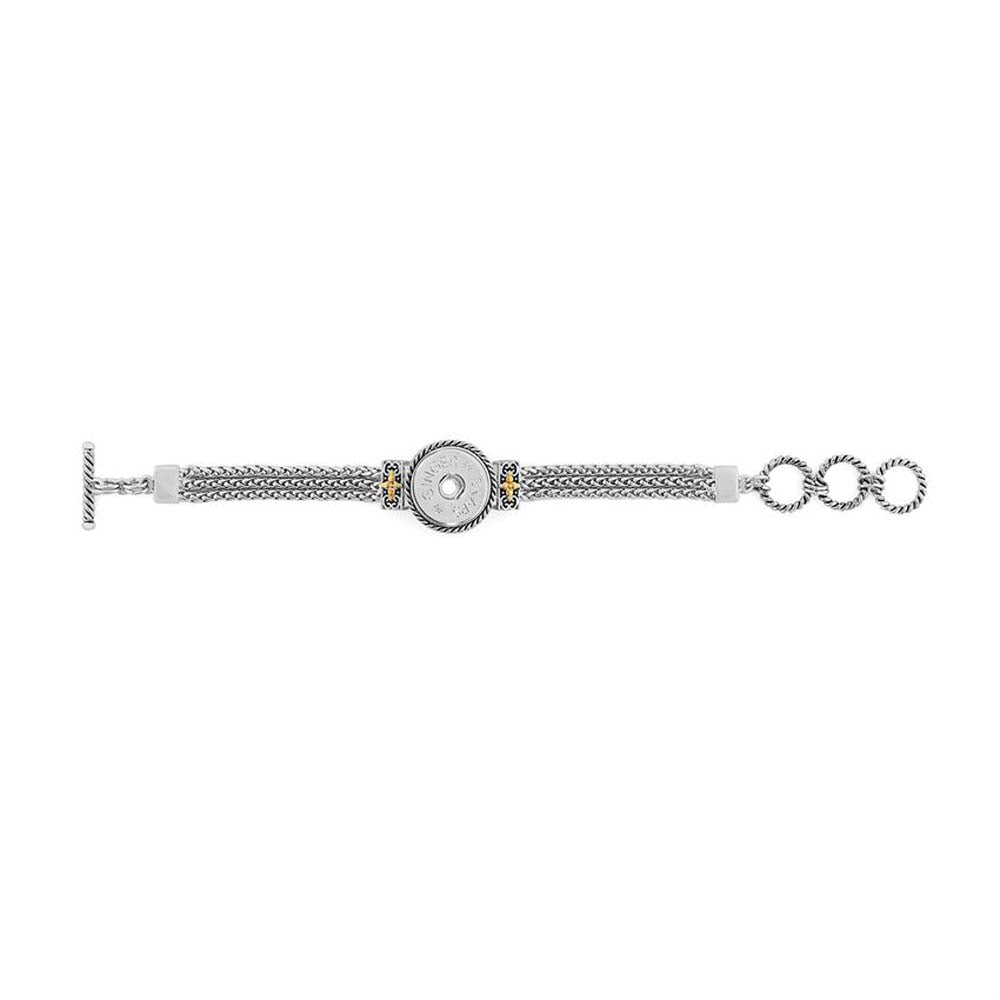 Ginger Snaps Bracelet Mixed Metal Townsend
