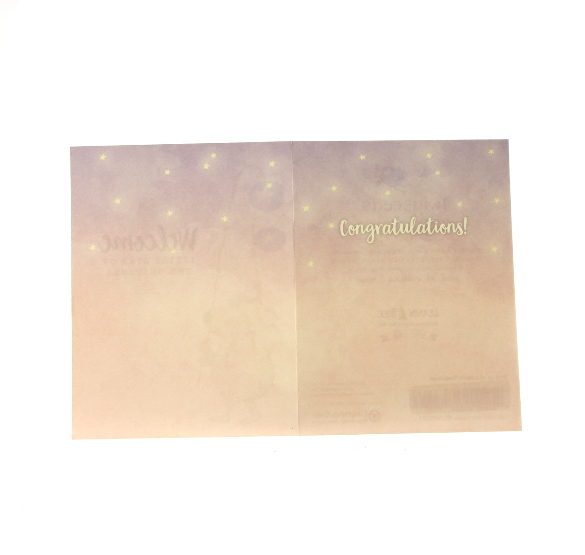 Notions Card Baby: Welcome Little Star of the Universe