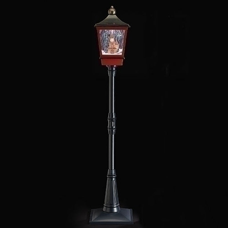 LED Rotating Santa Lantern