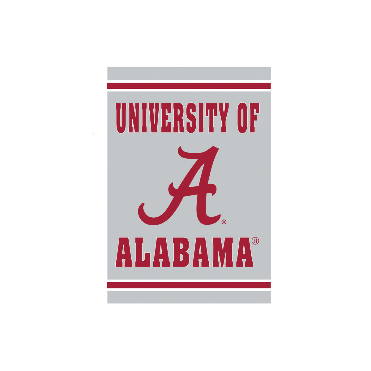 Embossed Suede Flag, GDN Size, University of Alabama