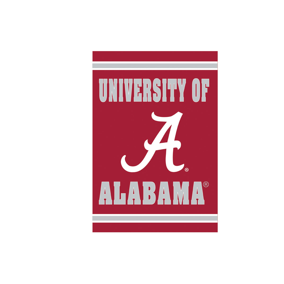 Embossed Suede Flag, GDN Size, University of Alabama