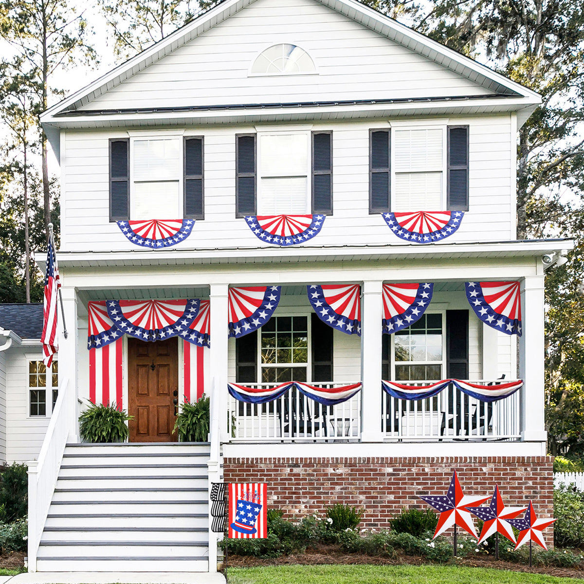 Stars and Stripes Bunting, 2 sizes