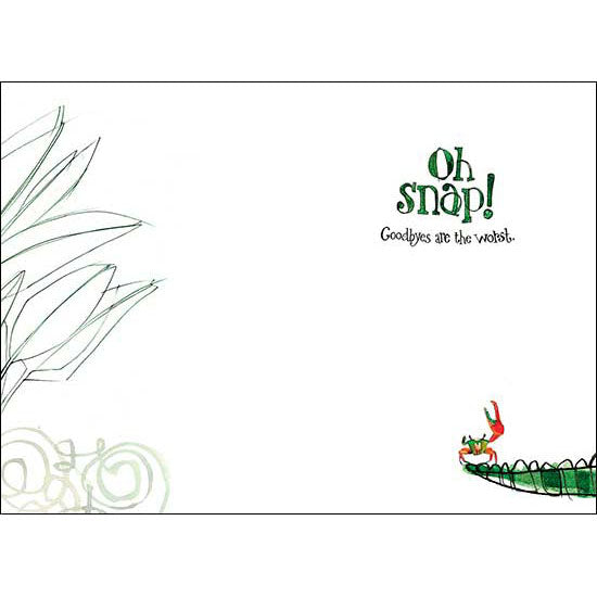 Goodbye Card Later Gator