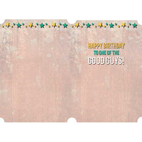 Birthday Card: You're The Man