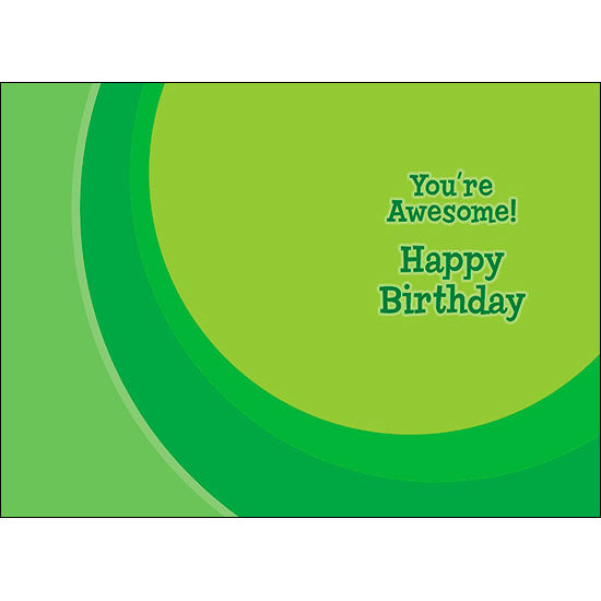 Birthday Card: Grandson Who's Awesome