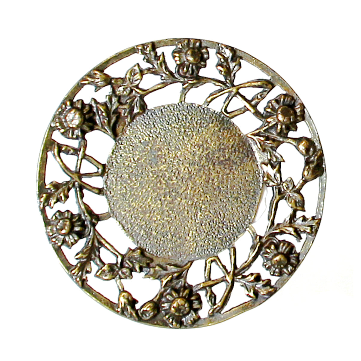 Victorian Metal Tray Filigree