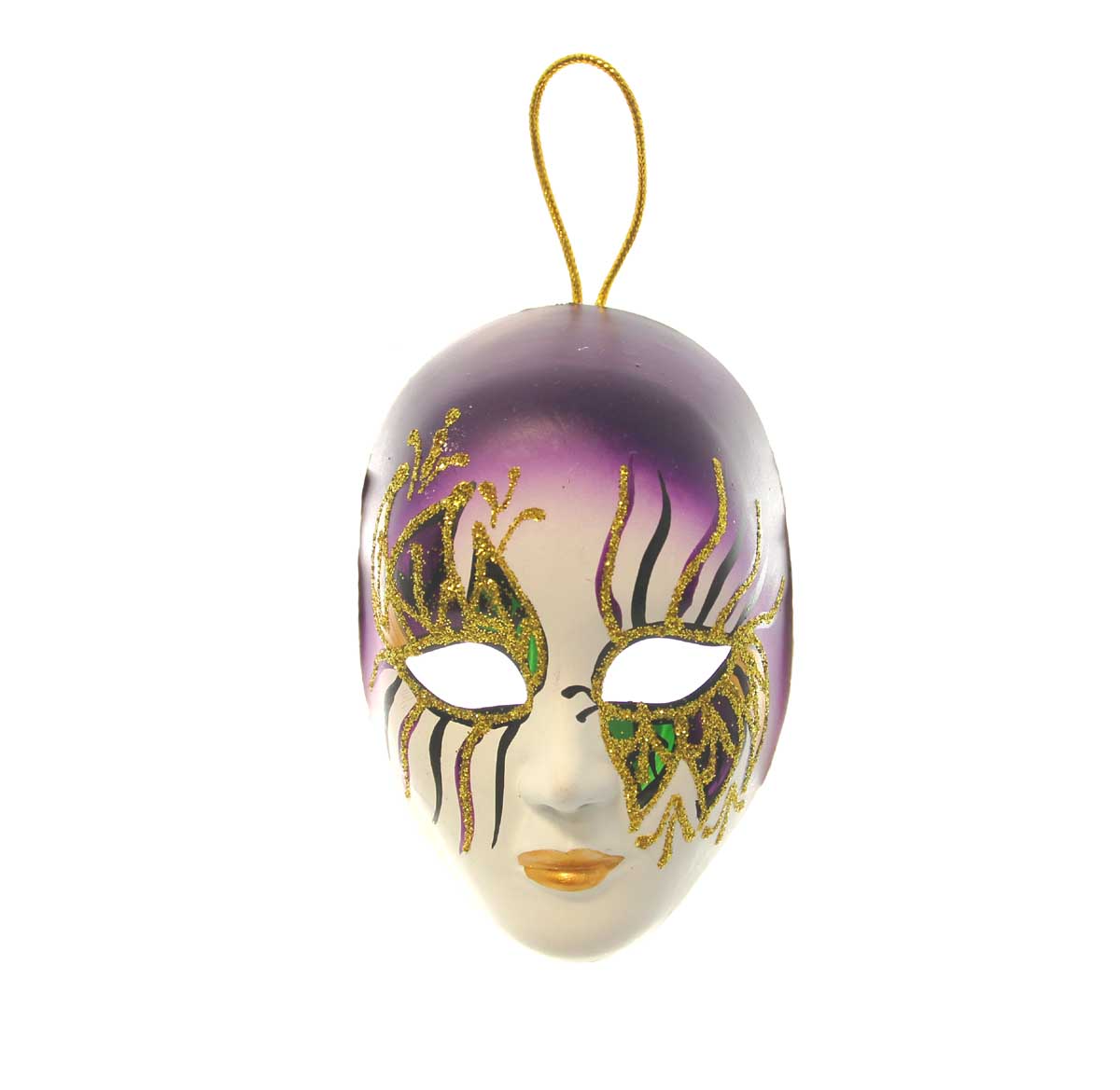 Wavy Line Mask Ornament-Style C