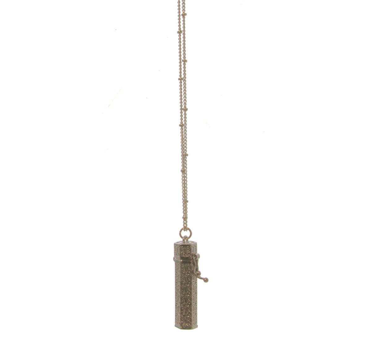Prayer Necklace, Silver