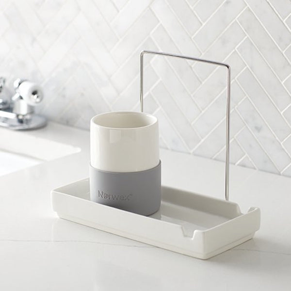 Norwex Porcelain Sink Organizer
