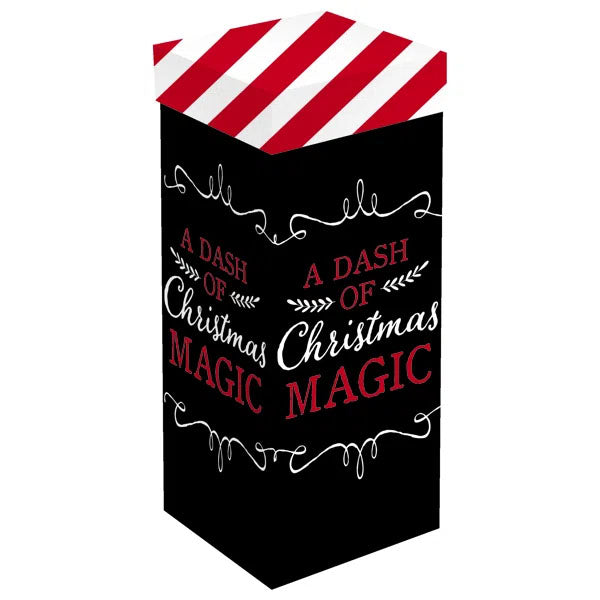 Stemmed Wine Glass, w/ Box, A Dash of Christmas Magic