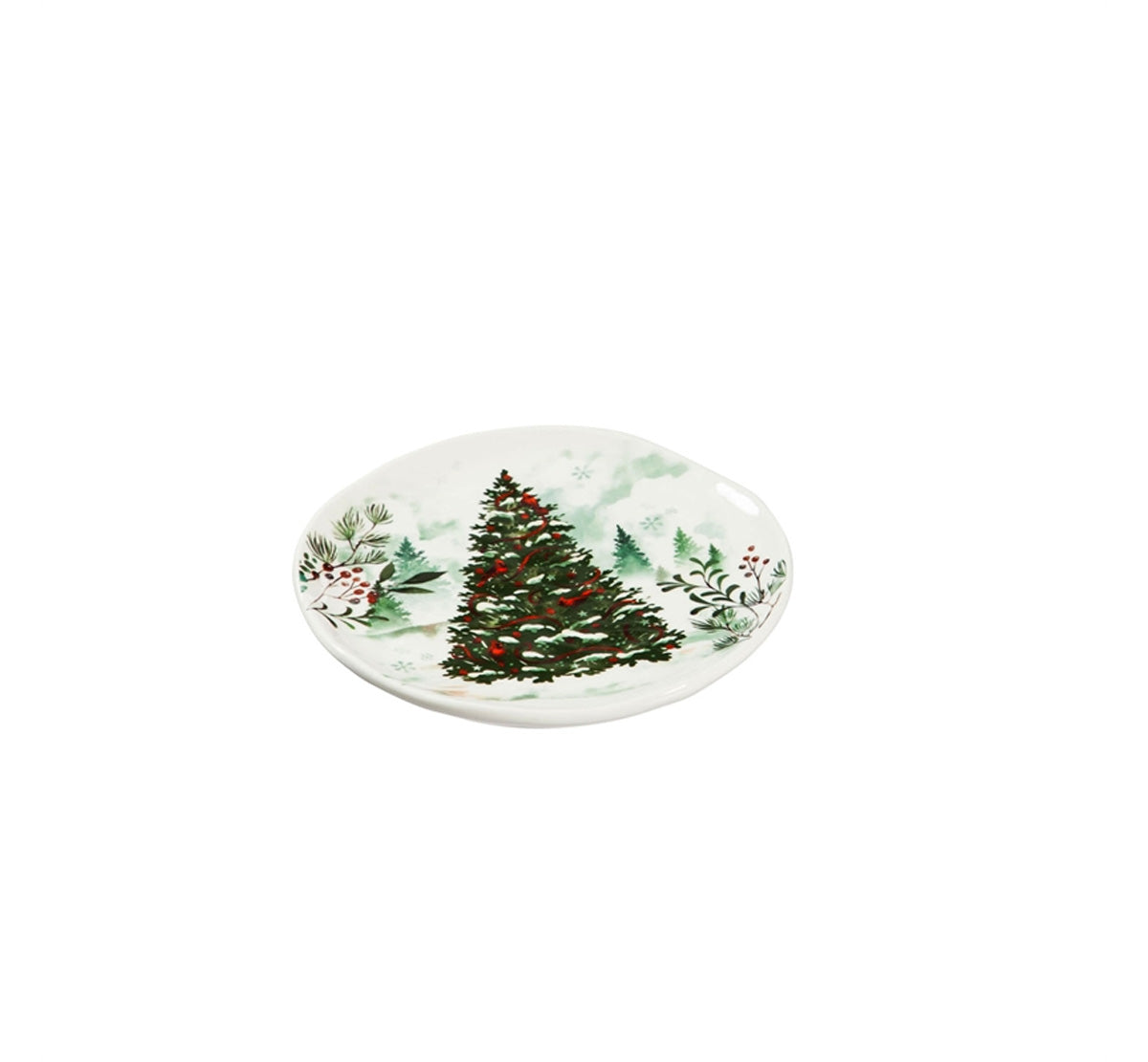 Appetizer Plate, Christmas Heritage, Set of 4