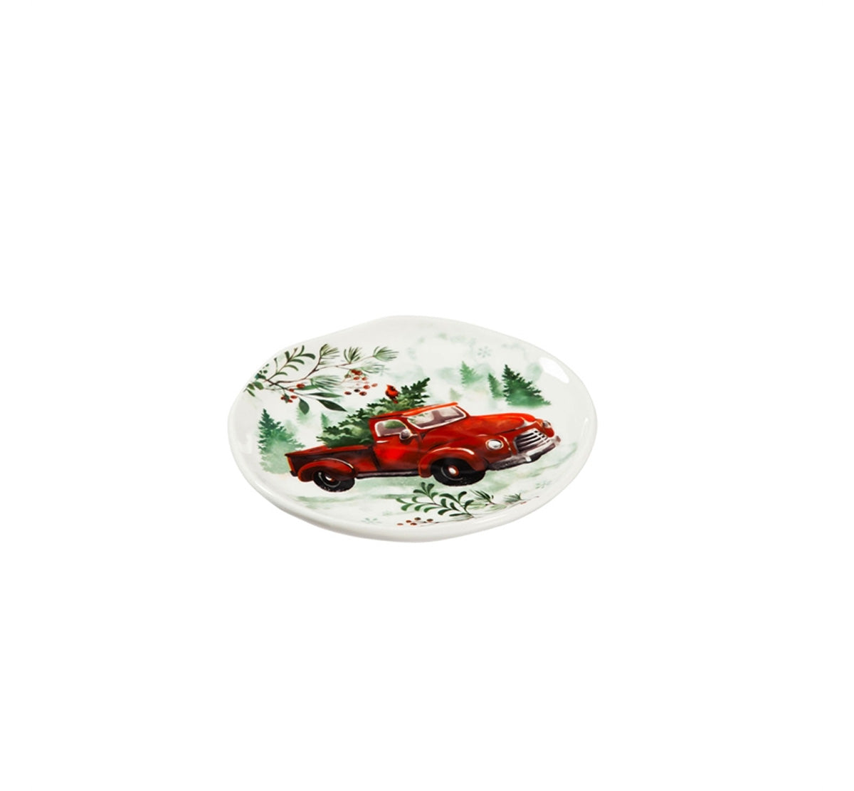 Appetizer Plate, Christmas Heritage, Set of 4