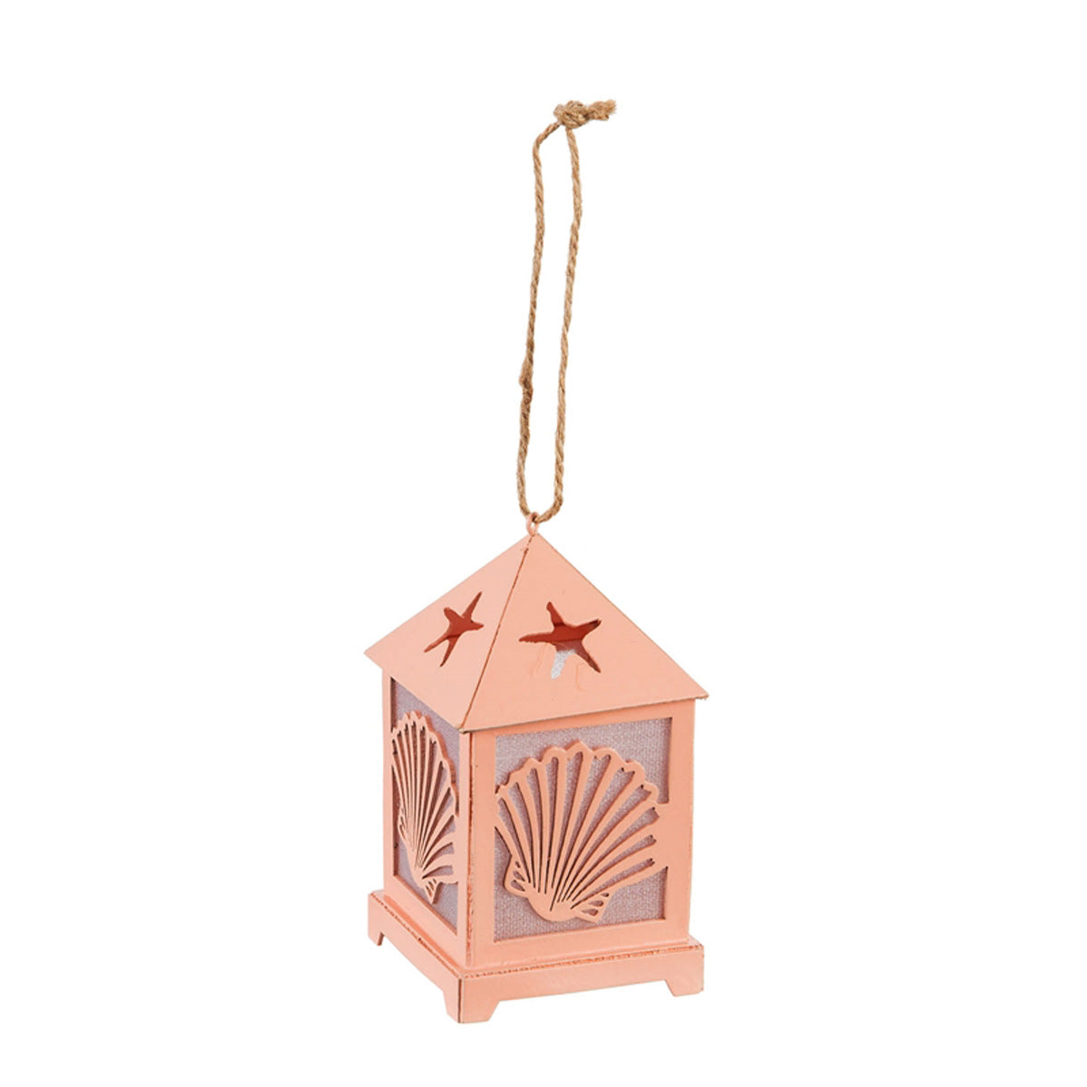 Coastal LED Lantern Ornaments