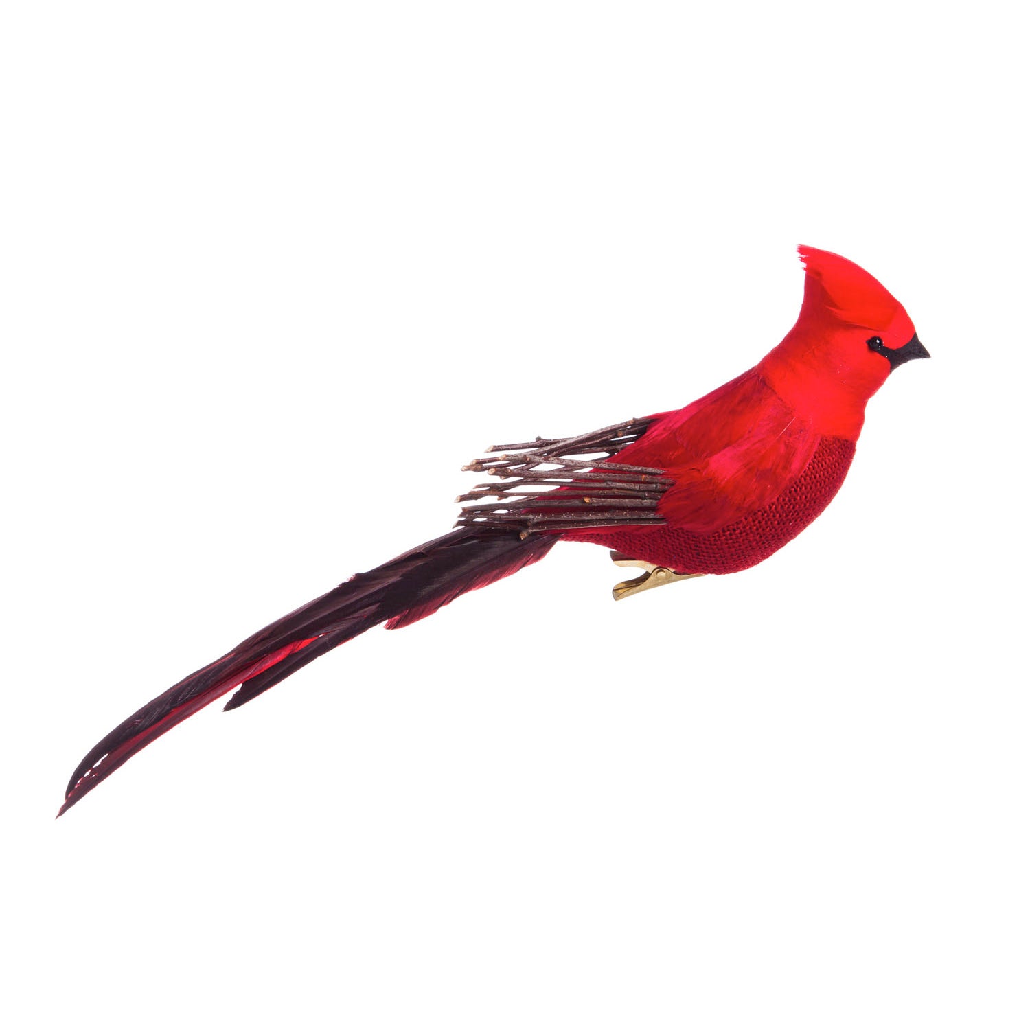 Majestic Cardinal Decorative Clip