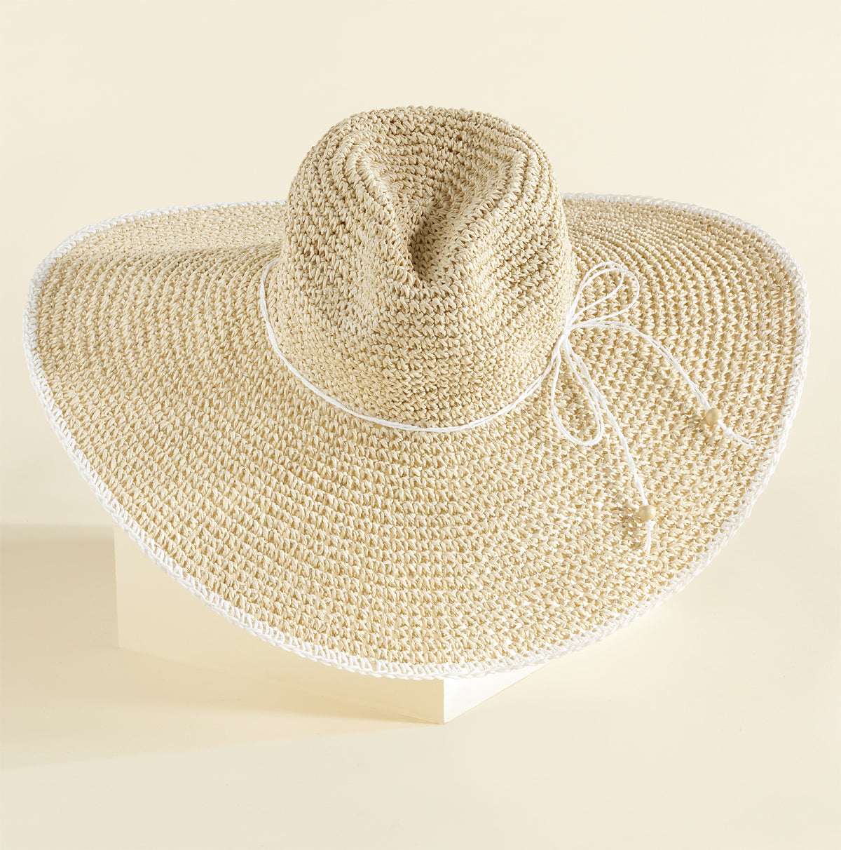 Charlie Paige Boho Packable Oversize Hat