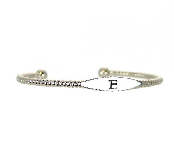 Initial Bracelet Cuff