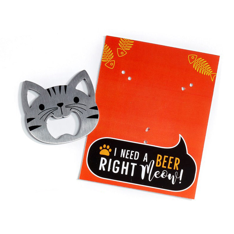 Cat/Dog Sentiment Bottle Opener