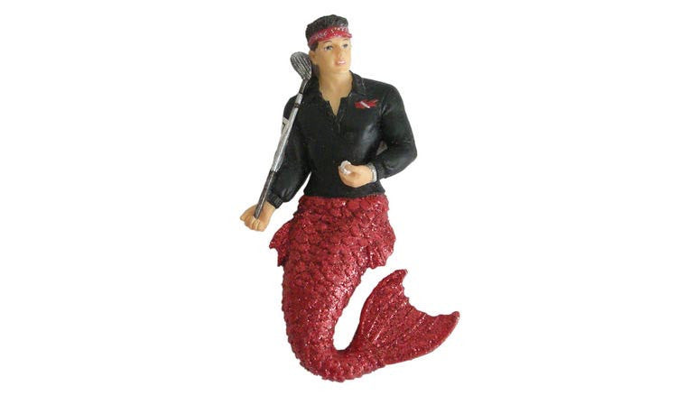 December Diamonds Driver Merman Magnet