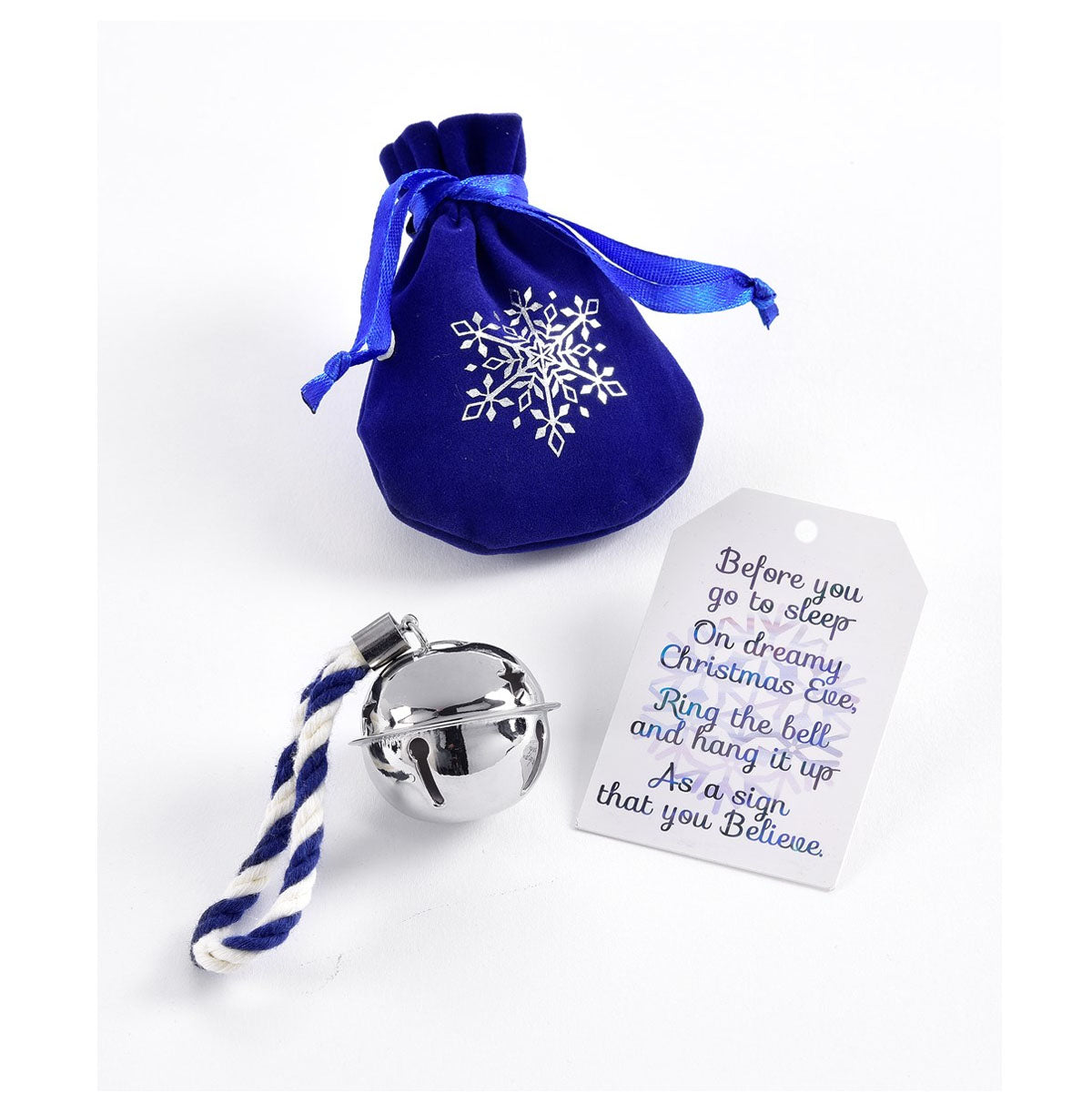Silver Bell Ornament