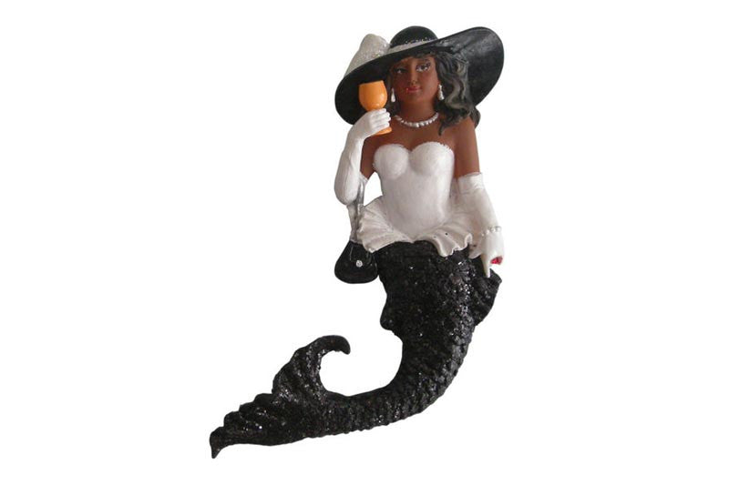 December Diamonds Lady Ebony Mermaid Magnet