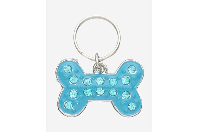 Blue Bone Pet Charm