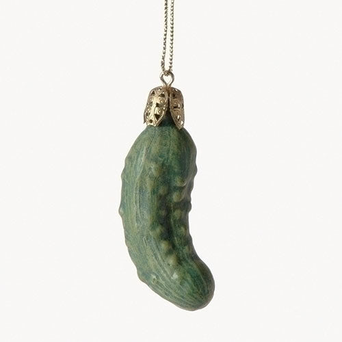 Christmas Pickle Ornament in Glass Jar