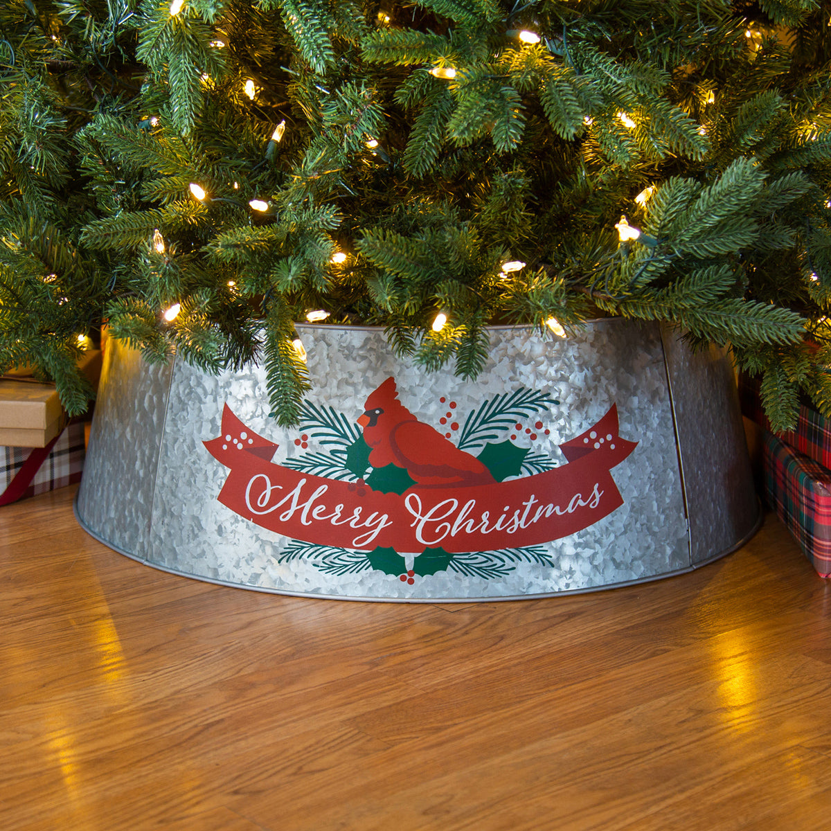 Metal Tree Collar "Merry Christmas" 8