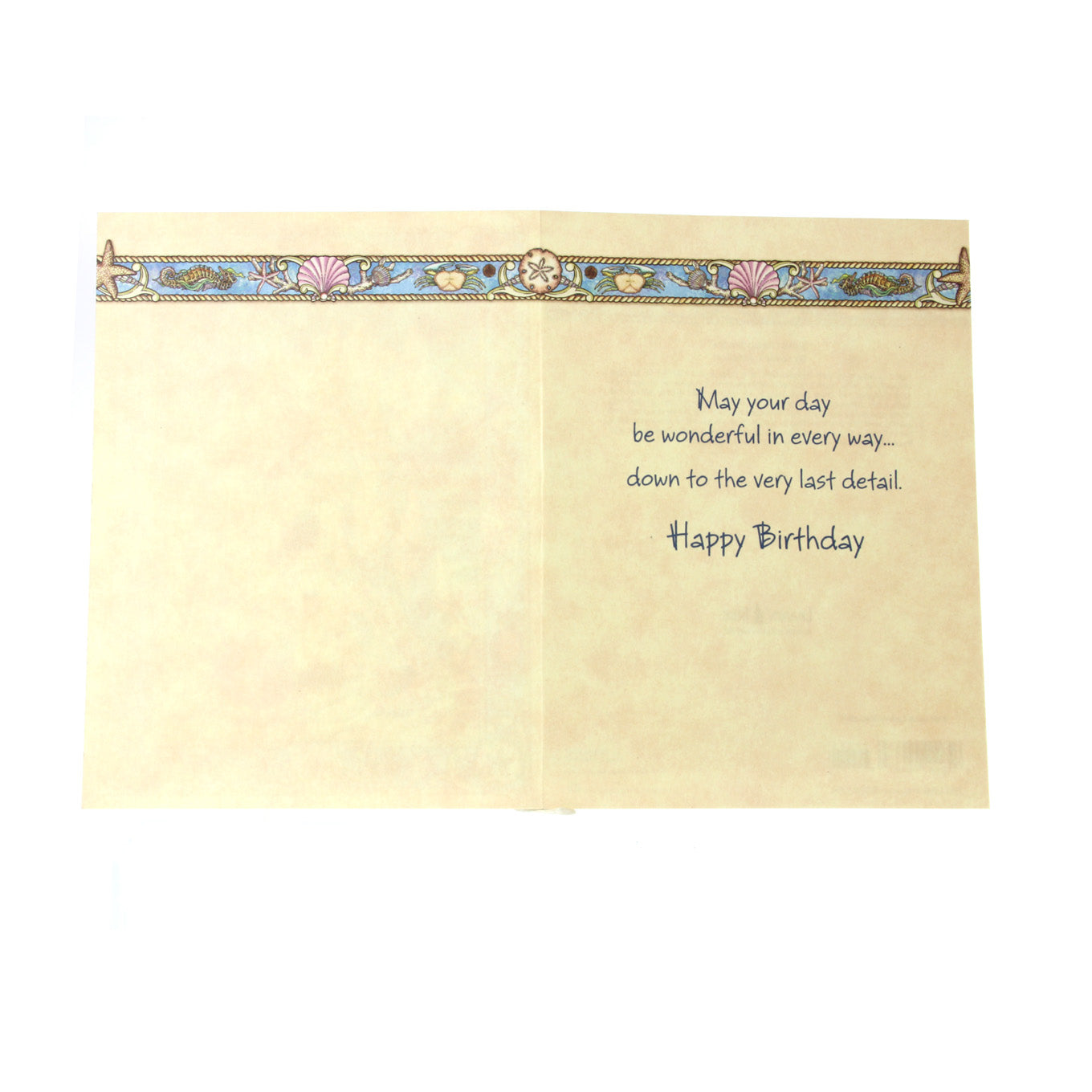 Birthday Card: Sand castle