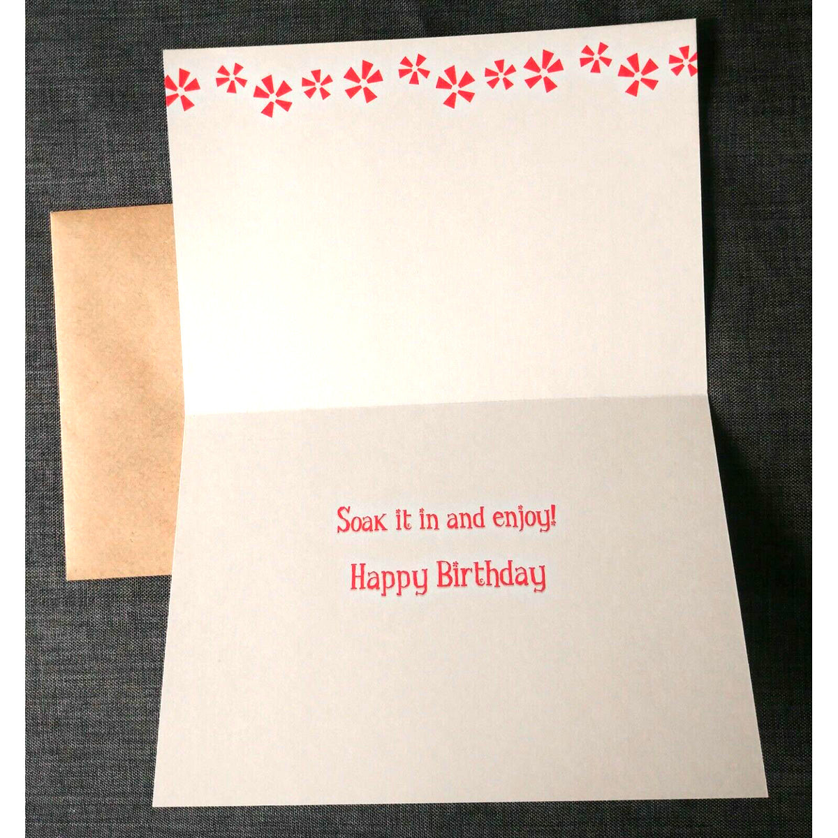 Birthday Card : Today is all about you...