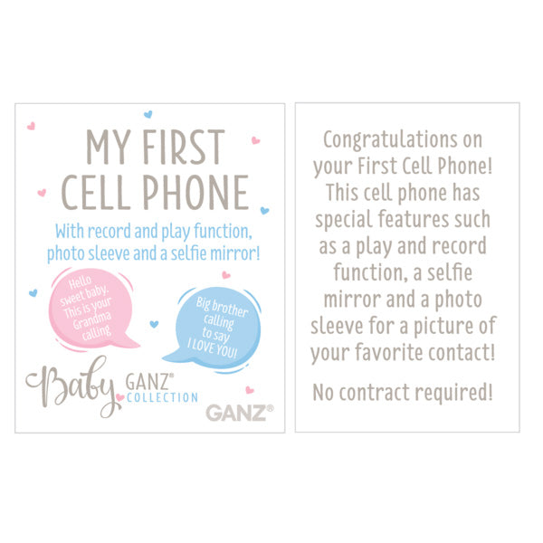 "My First Cellphone" Record & Play Phone