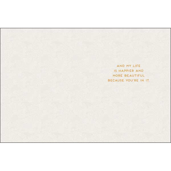 Birthday Card- Wife: ...to my beautiful wife...