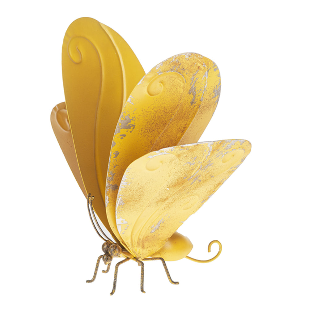 Distressed Metal Butterfly