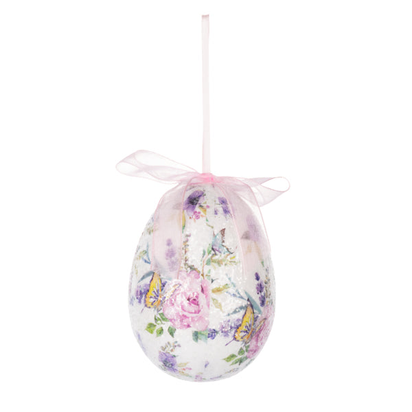 Floral Egg Ornaments