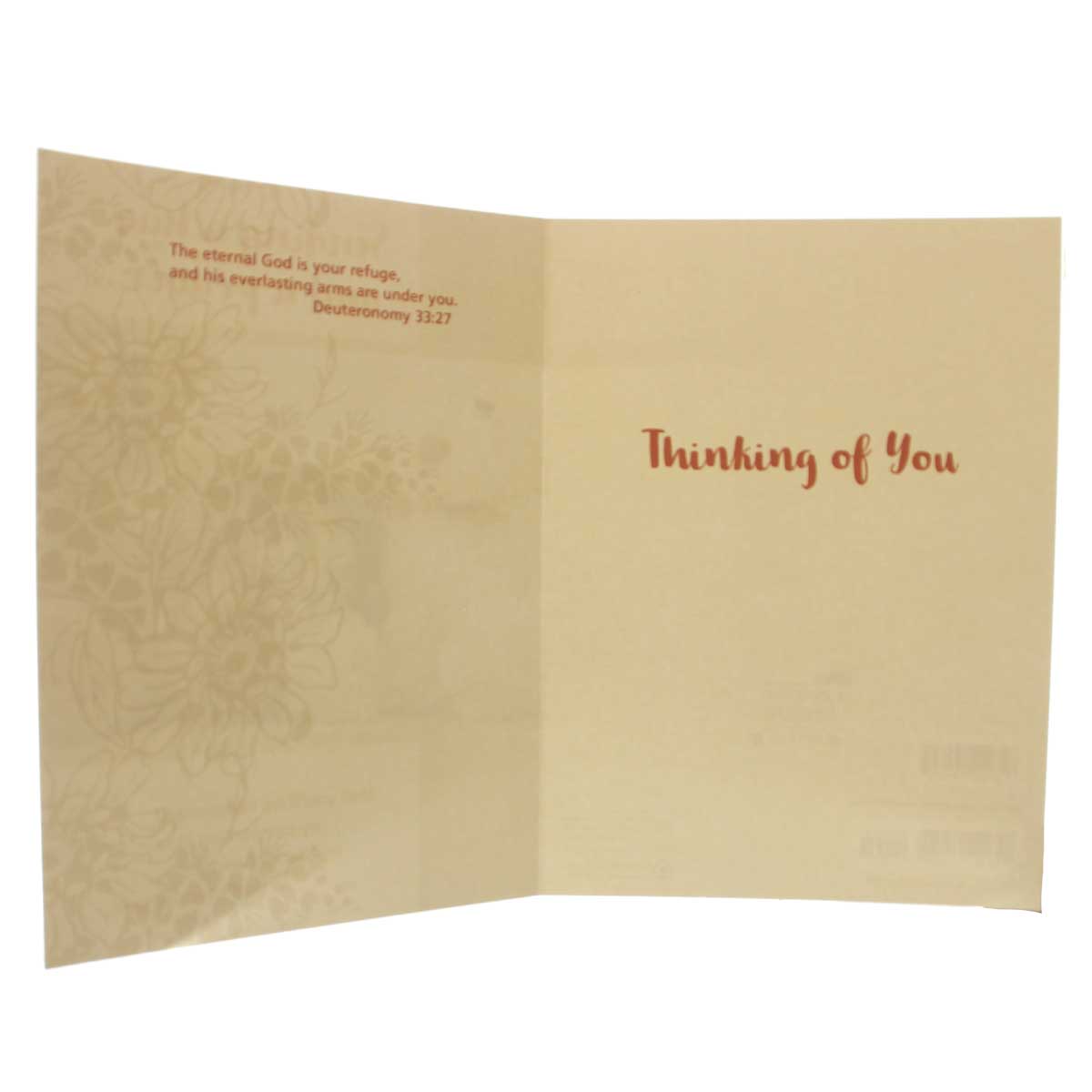 Encouragement & Support Card: Sending a hug and a prayer...